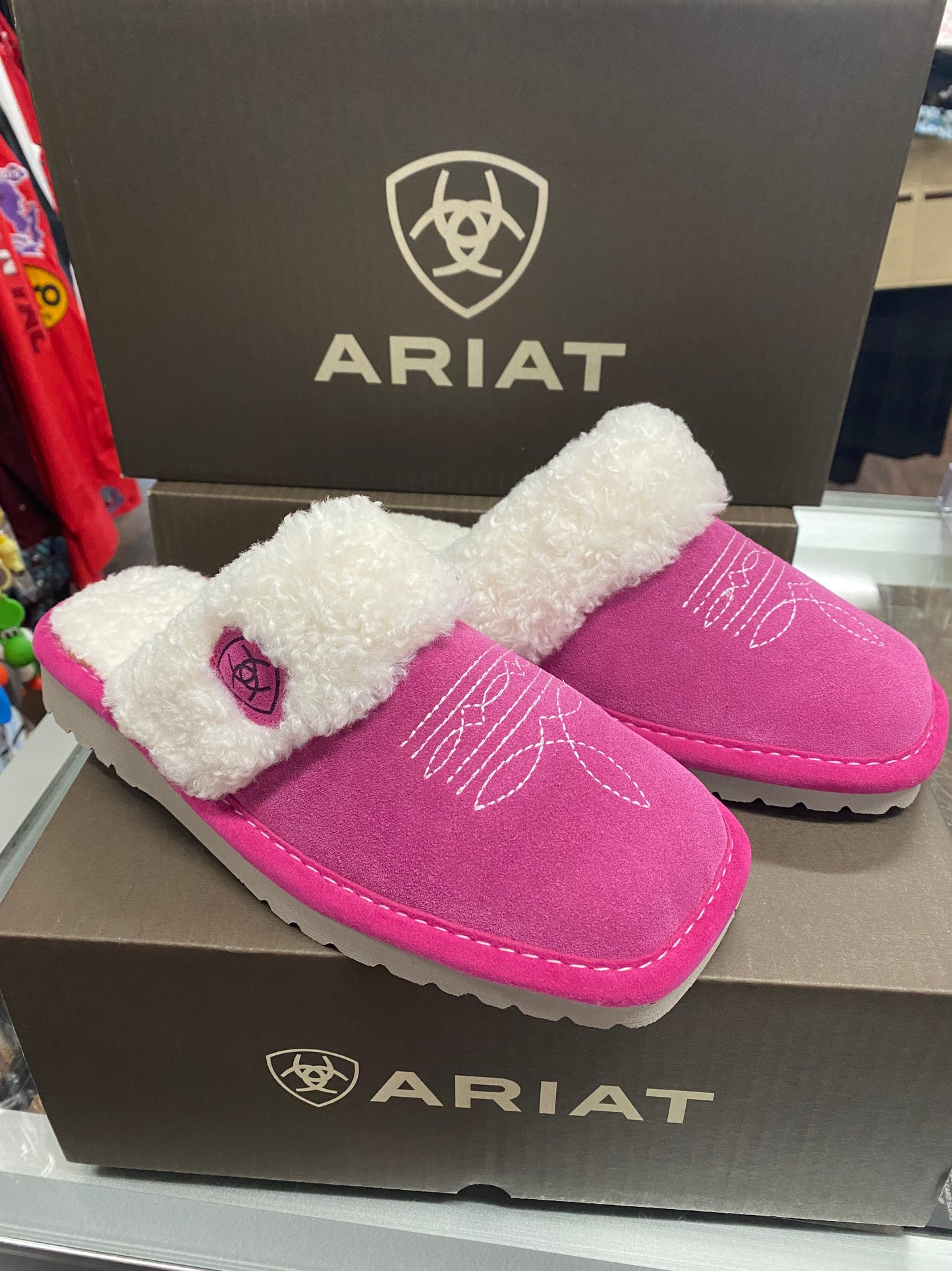 Women Jackie Square Toe Berry Pink