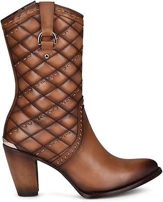 Cuadra Boot in Bovine Leather with Zipper Brown