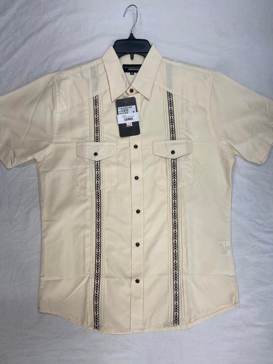 The American West Beige Guayabera