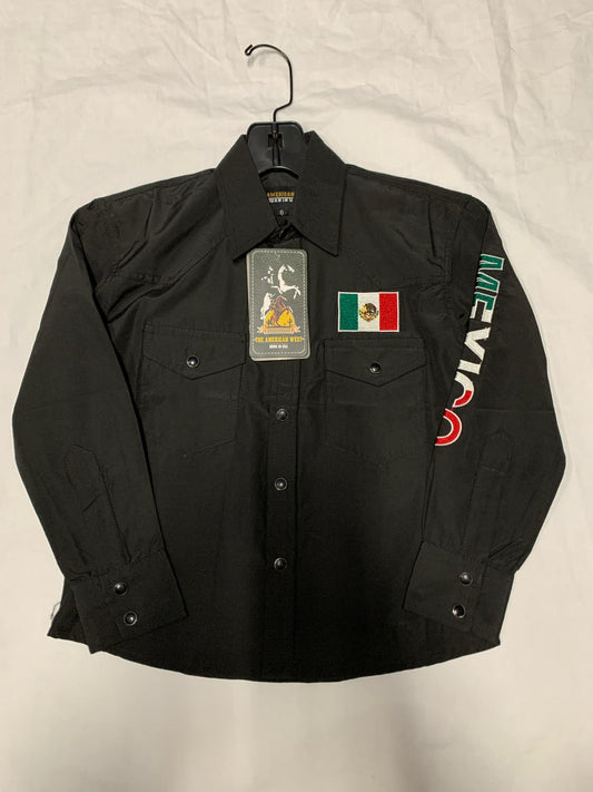 Kids American West Mexico Button Shirt